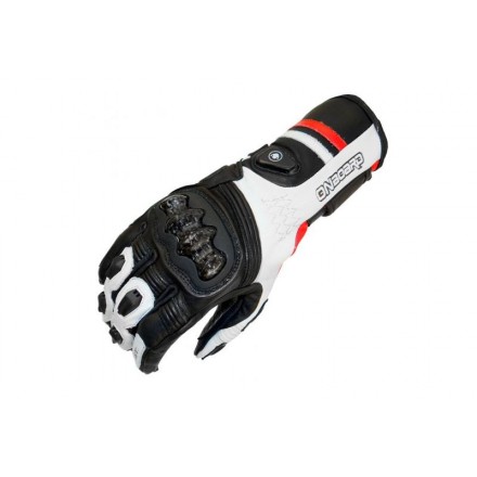 Guantes racing niños 1ST Kids negro-blanco-rojo