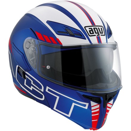 Casco modular AGV Compact ST SEATTLE Matt Blue White Red