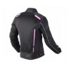 Chaqueta touring verano mujer Seventy SD-JT36 negro-rosa