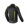 Chaqueta touring verano Seventy SD-JT32 negro-amarillo flúor