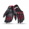 Guantes de verano Seventy SD-N32 negro-rojo