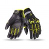 Guantes de verano Seventy SD-N32 negro-amarillo flúor