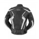 Chaqueta de cuero IXS Hype negro-blanco