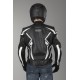 Chaqueta de cuero IXS Hype negro-blanco