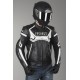 Chaqueta de cuero IXS Hype negro-blanco