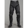 Pantalones de cuero IXS Snipe negro