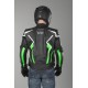 Mono de cuero 2 piezas IXS Hype-Snipe negro-verde