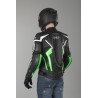 Mono de cuero 2 piezas IXS Hype-Snipe negro-verde