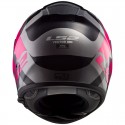 Casco integral LS2 FF397.31 Vector FT2 Trident Titanium Pink