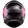 Casco integral LS2 FF397.31 Vector FT2 Trident Titanium Pink