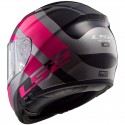 Casco integral LS2 FF397.31 Vector FT2 Trident Titanium Pink