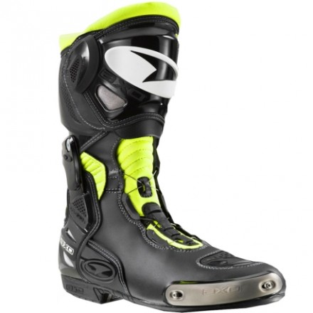 Botas racing AXO Aragón amarillas flúor negro