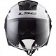 Casco Jet LS2 OF570 Verso Mobile Black-White