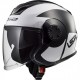 Casco Jet LS2 OF570 Verso Mobile Black-White