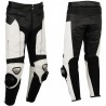 Pantalón de cuero Goyamoto GM-154 blanco