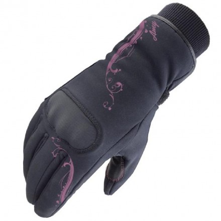 Guantes de invierno mujer ONBOARD Leaves Negro