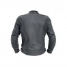 Chaqueta de cuero AXO Osaka negro-blanco