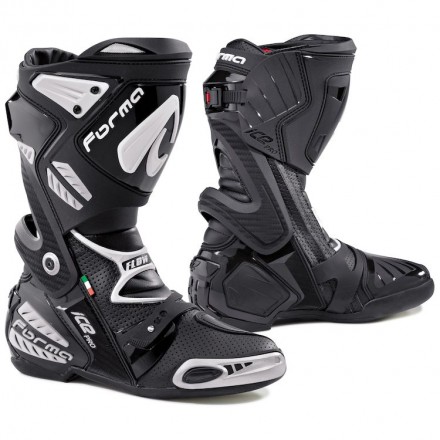 Botas moto Racing Forma ICE PRO Flow negra-blanca