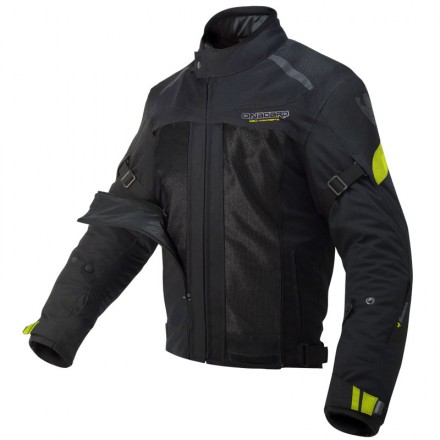 Chaqueta cordura ONBOARD Addict Evo 4S negra-flúor