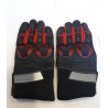 Guantes de verano Compilo CM-32 negro-rojo