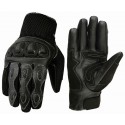 Guantes cortos de verano Compilo CM-31 negros
