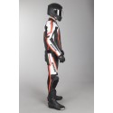 Mono de cuero 2 piezas IXS Kuma Rouven Negro-Blanco-Rojo