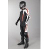 Mono de cuero 2 piezas IXS Kuma Rouven Negro-Blanco-Rojo