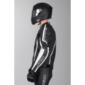 Mono de cuero 2 piezas IXS Kuma Rouven Negro-Blanco
