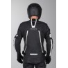 Mono de cuero 2 piezas IXS Kuma Rouven Negro-Blanco