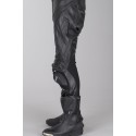 Mono de cuero 2 piezas IXS Canopus Robin 2.0 Negro-Blanco