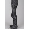 Mono de cuero 2 piezas IXS Canopus Robin 2.0 Negro-Blanco