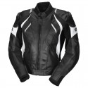 Mono de cuero 2 piezas IXS Canopus Robin 2.0 Negro-Blanco