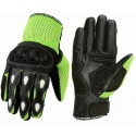 Guantes cortos de verano Compilo CM-31 flúor