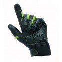 Guantes de verano Compilo CM-32 negro-amarillo flúor