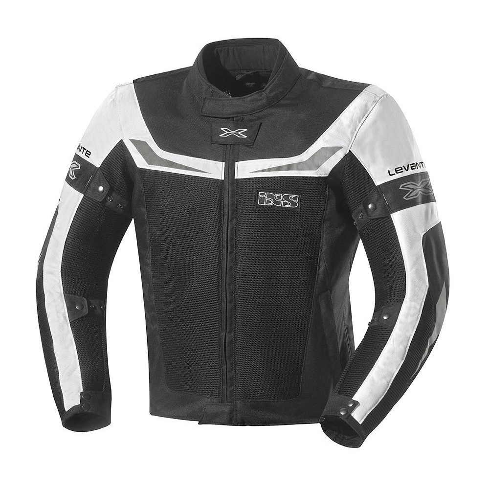 Chaqueta verano IXS Levante blanca liquidación tienda motos