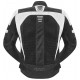 Chaqueta verano IXS Levante negra-blanca