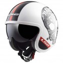 Casco Jet LS2 OF599 Spitfire Inky