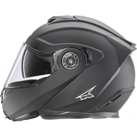 Casco modular AXO Galaxy negro mate con pinlock