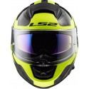 Casco integral LS2 FF397.71 Vector CT2 Carbon Shine H-V Yellow