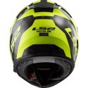 Casco integral LS2 FF397.71 Vector CT2 Carbon Shine H-V Yellow