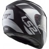 Casco integral LS2 FF397.32 Vector FT2 Wavy Black Titanium White