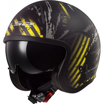 Casco Jet LS2 OF599 Spitfire Garage