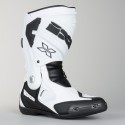Botas moto racing IXS Estoril blancas-negras