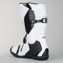 Botas moto racing IXS Estoril blancas-negras