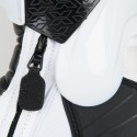 Botas moto racing IXS Estoril blancas-negras
