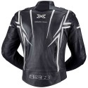 Mono de cuero 2 piezas IXS Sting-Snipe negro-blanco