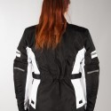 Chaqueta de cordura mujer IXS Evans ST negro-blanco