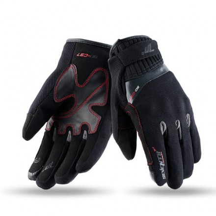 Guantes invierno mujer Seventy SD-C37 negro-gris