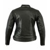 Chaqueta de cuero mujer Bstar BSM-2066 negra