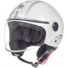 Casco jet MT Street Entire E6 Gloss Pearl White